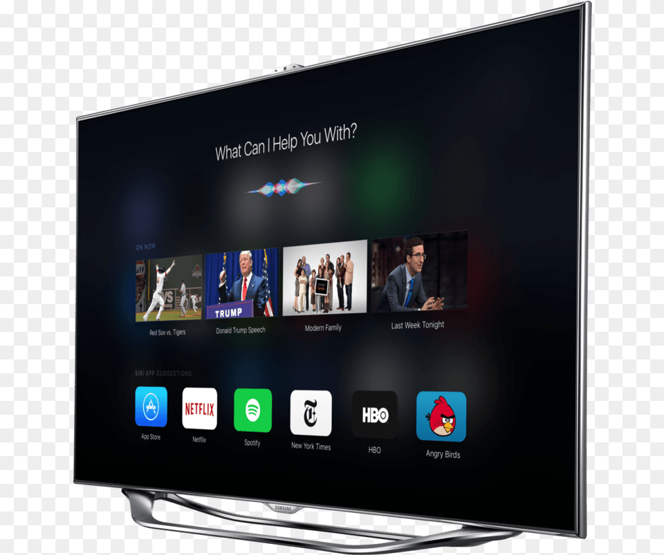 The New Apple Tv Running Ios 9 Looks Gorgeous Apple Tv Actual Tv, Computer Hardware, Electronics, Screen, Hardware Free Transparent Png