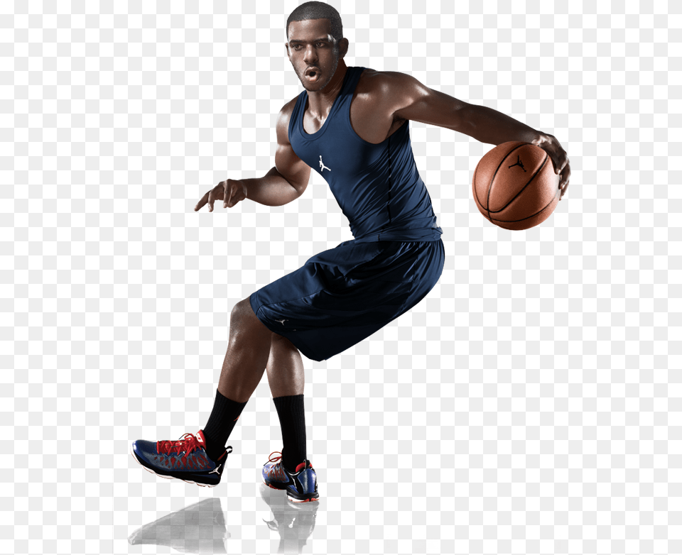 The New Chris Paul Basketball Shoe Dribble Basketball, Clothing, Footwear, Sport, Ball Free Png Download