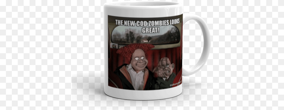 The New Cod Zombies Looks Great Make A Meme Magic Mug, Cup, Baby, Person, Beverage Free Png Download