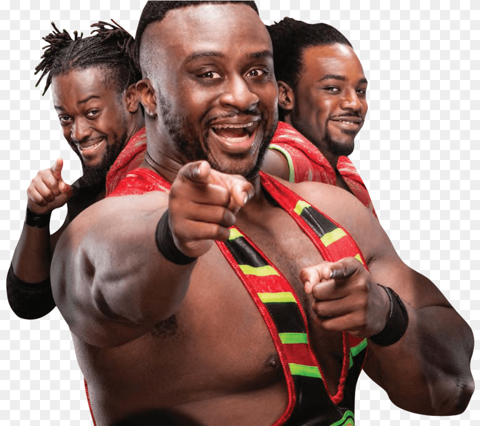 The New Day 2 Image New Day Wwe, Person, Face, Head, Adult Free Png