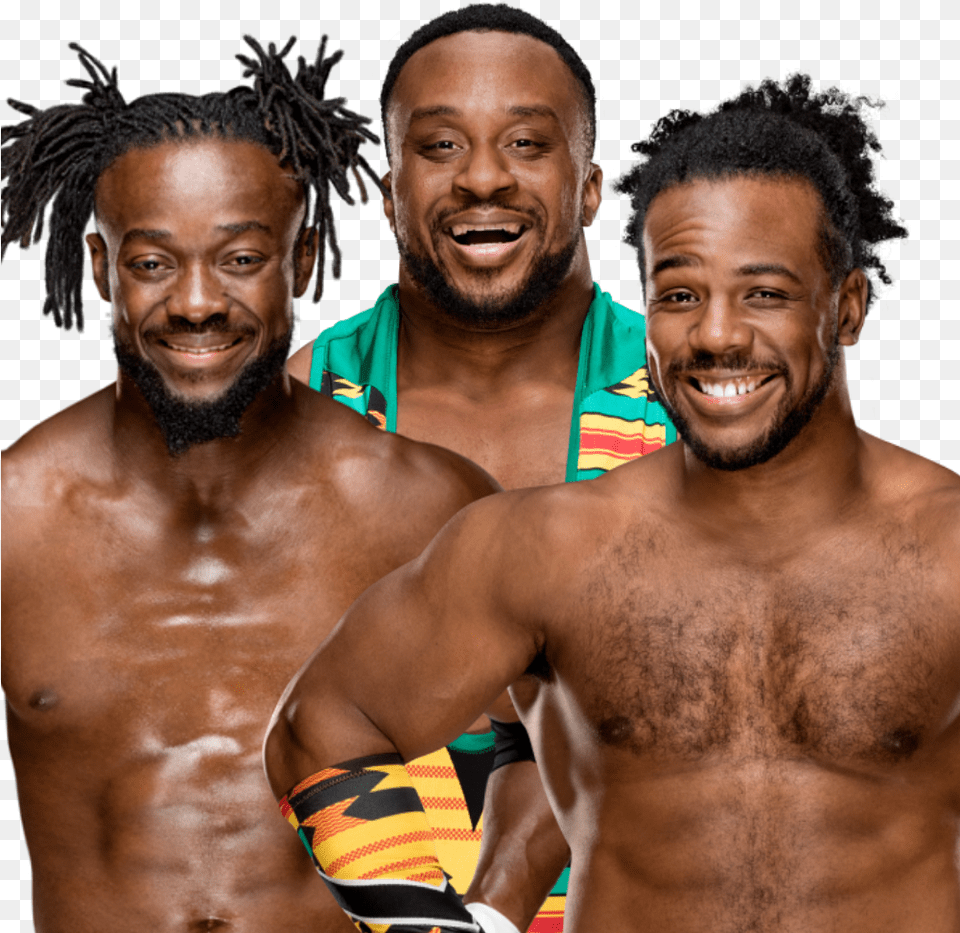 The New Day 2018 Barechested, Smile, Face, Happy, Head Free Png