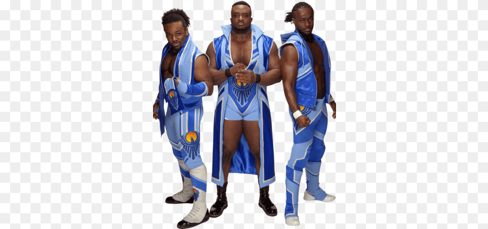The New Day International Wrestling Entertainment Wiki New Day Action Figures, Clothing, Costume, Person, People Free Transparent Png