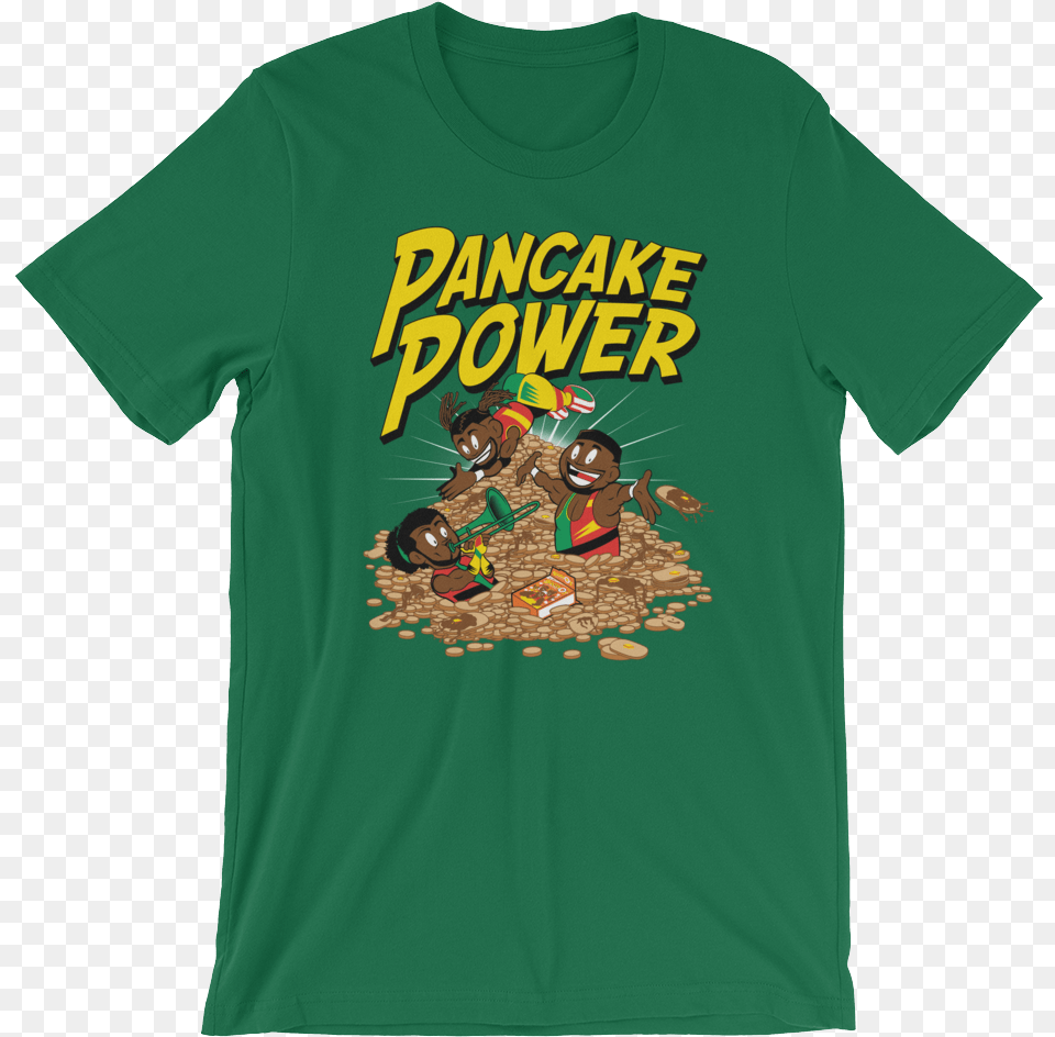 The New Day Pancake Power Active Shirt, Clothing, T-shirt, Baby, Person Free Png