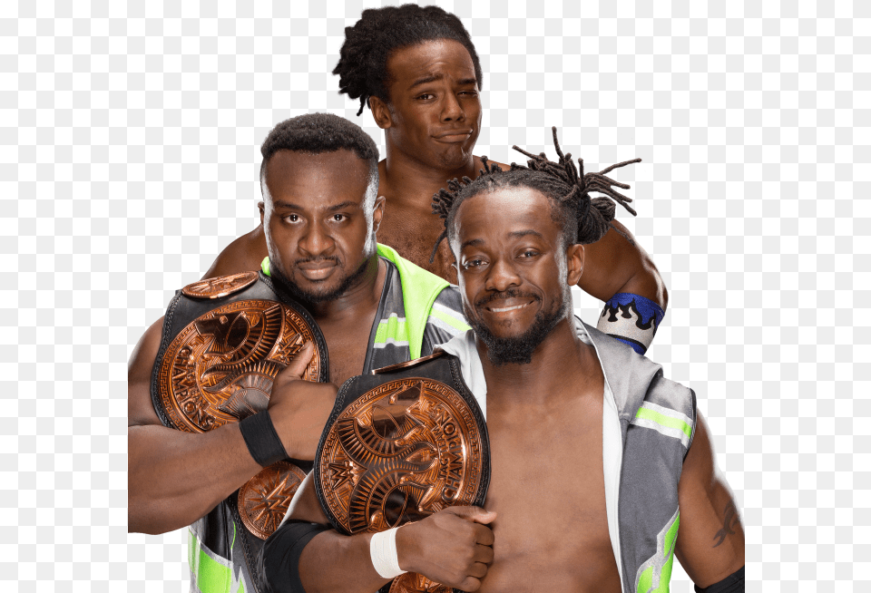 The New Day Sheamus And Cesaro Vs New Day, Adult, Person, Man, Male Png