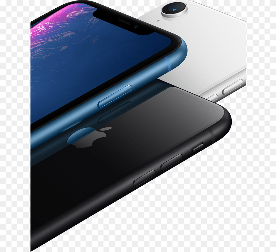 The New Display On Iphone Xr Is The Most Advanced Lcd Iphone Xr Zwart Background, Electronics, Mobile Phone, Phone Free Transparent Png
