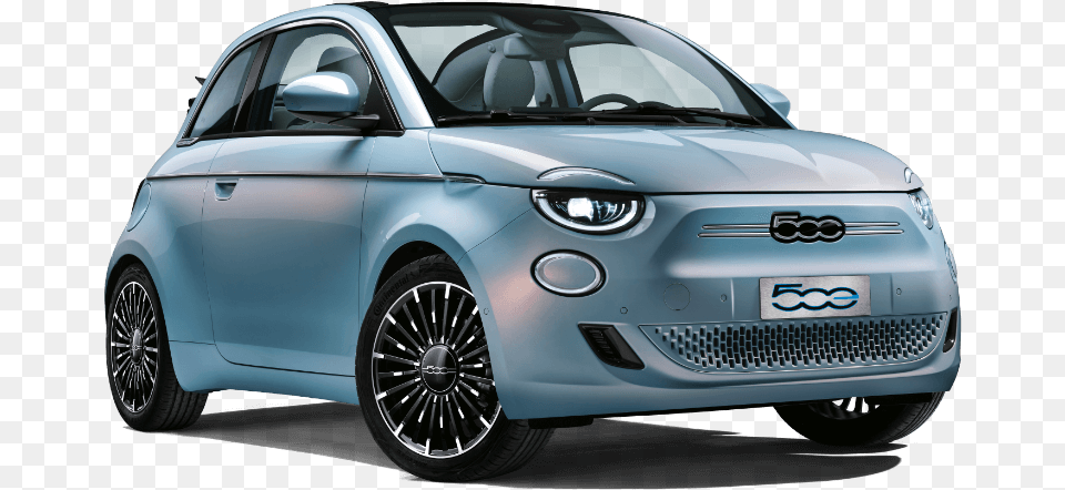 The New Fiat 500 La Prima Electric Car Fiat Fiat 500, Wheel, Vehicle, Transportation, Spoke Free Png Download
