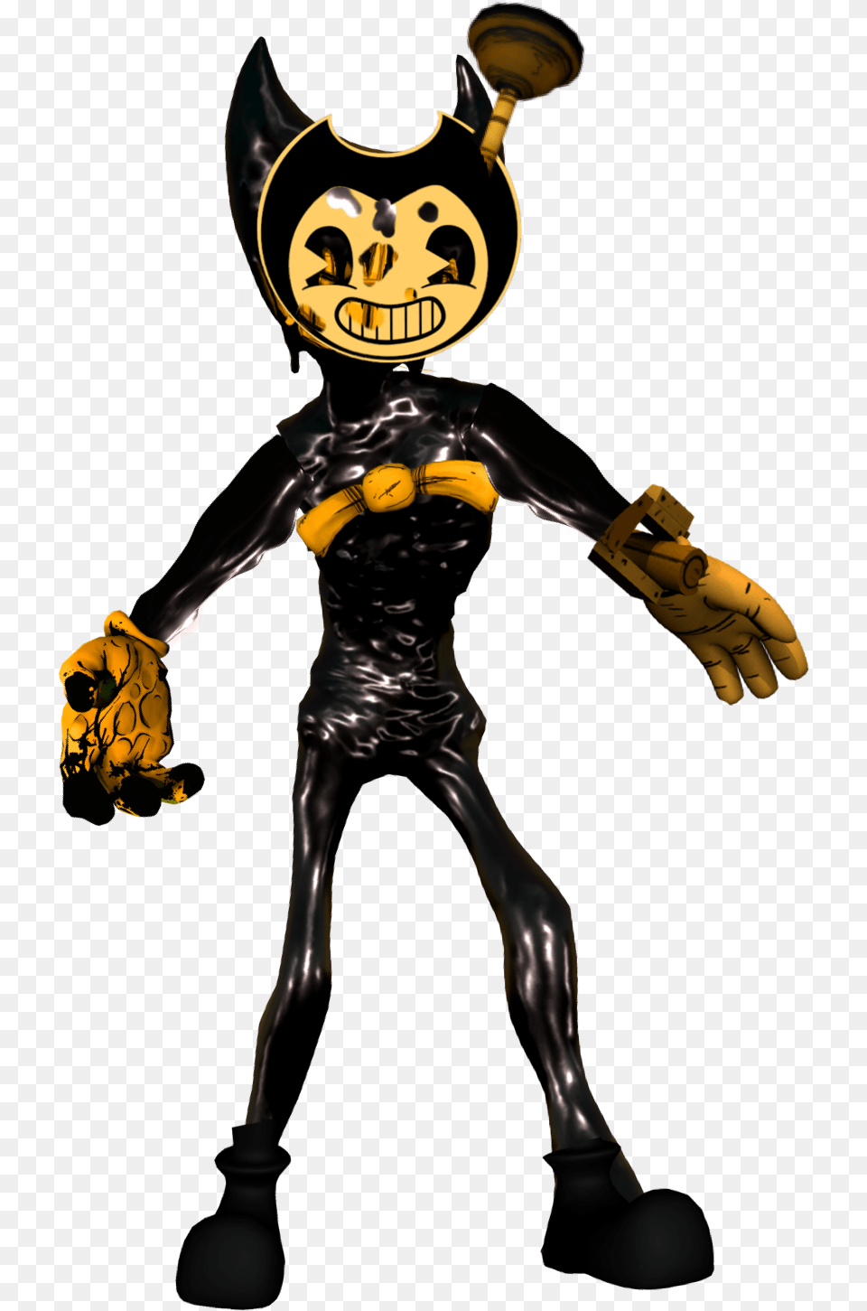 The New Generation Bendy And The Ink Machine Animatronic Bendy, Adult, Female, Person, Woman Png