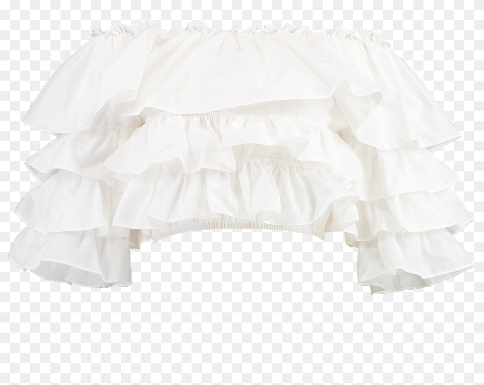 The New In White Pieces You Need Ruffle Collar, Blouse, Clothing, Adult, Bride Free Png Download