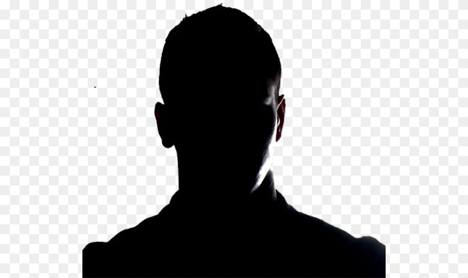 The New Kid Handsome Man In Shadow, Silhouette, Body Part, Face, Head Free Png