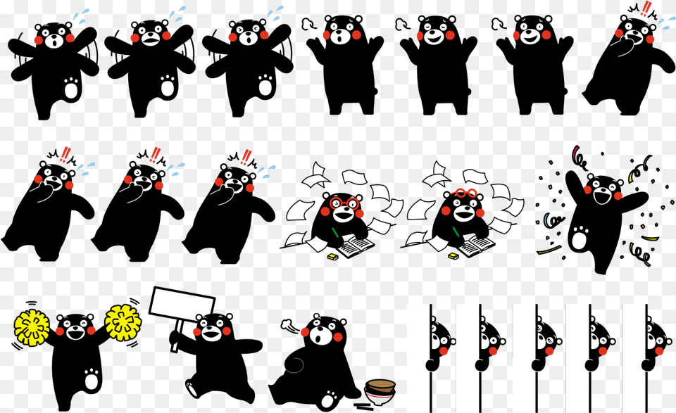 The New Kumamon Art Is Ace As Hell 2018, Road, Tarmac, Zebra Crossing, Baby Png