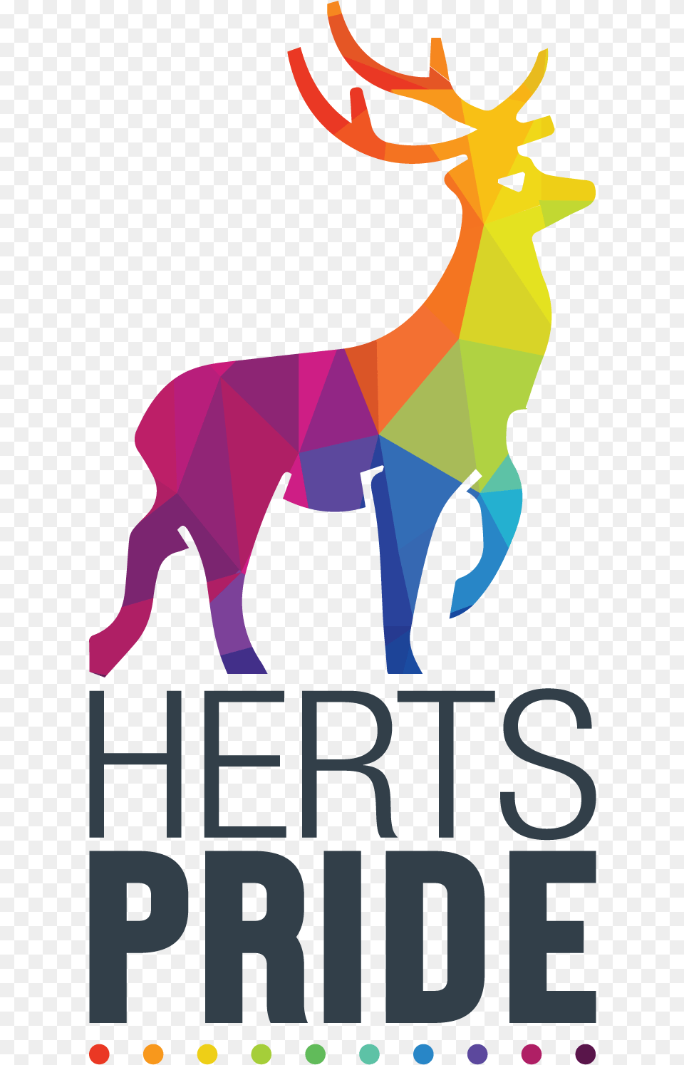 The New Logo I Designed For Hertfordshire Pride Elk, Animal, Deer, Mammal, Wildlife Free Png Download