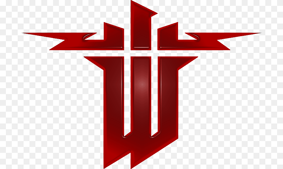 The New Order Logo By Imperial96 Wolfenstein Ii The New Colossus Icon, Weapon, Cross, Symbol, Trident Free Png