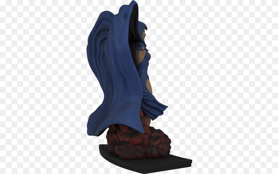 The New Teen Titans Raven Exclusive Statue Figurine, Fashion, Adult, Female, Person Free Transparent Png