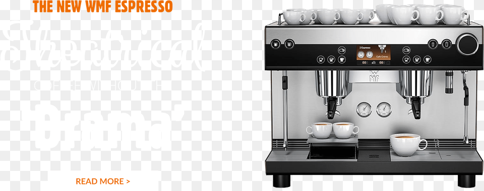The New Wmf Espresso Wmf Espresso Machine, Cup, Beverage, Coffee, Coffee Cup Free Png Download