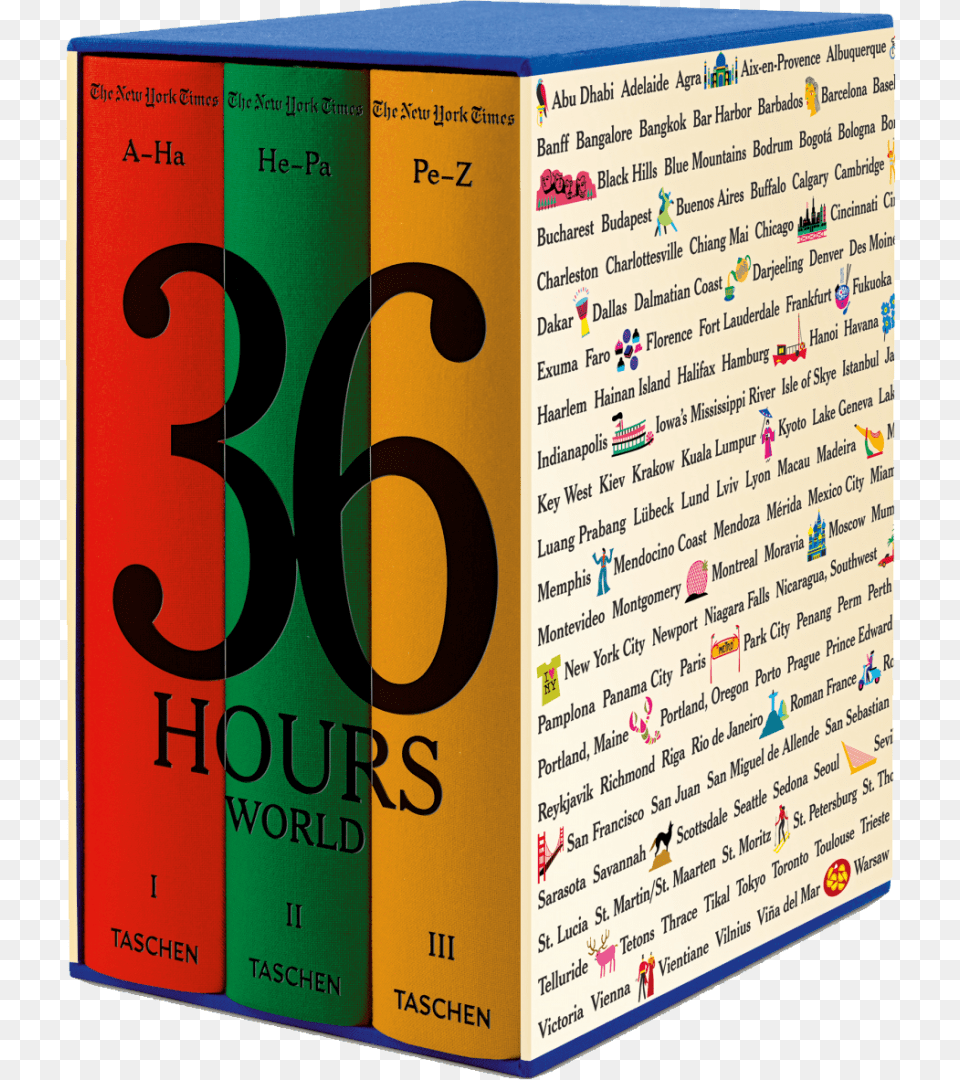 The New York Times 36 Hours World, Book, Publication, Text Free Png