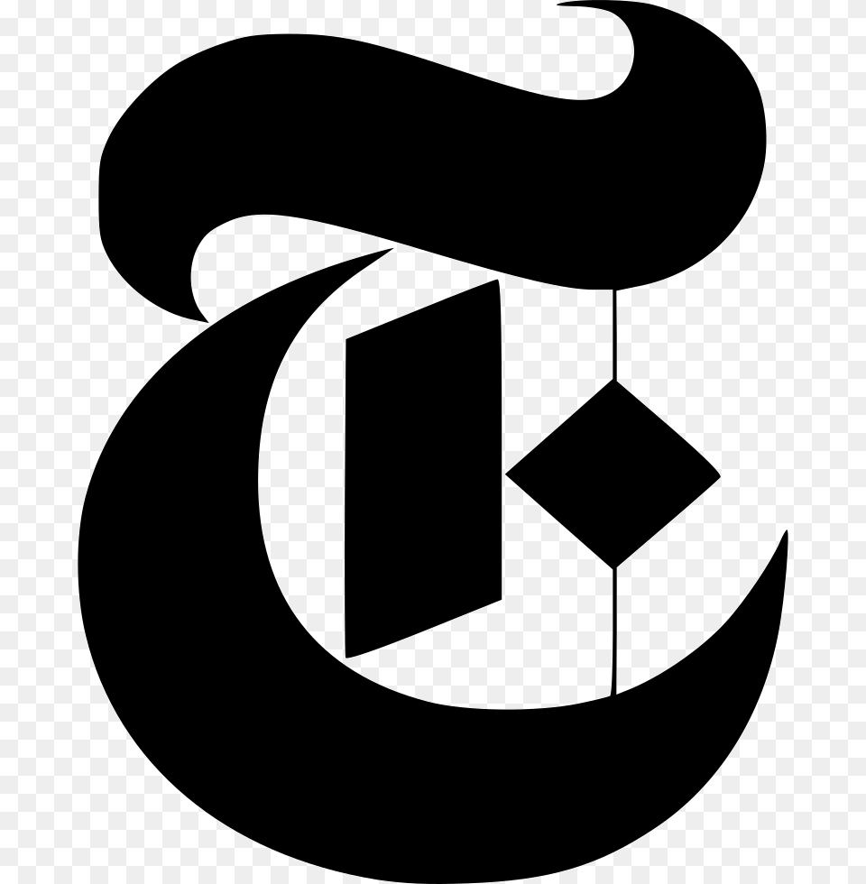 The New York Times Alt Icon Download, Stencil, Symbol, Text, Recycling Symbol Free Png