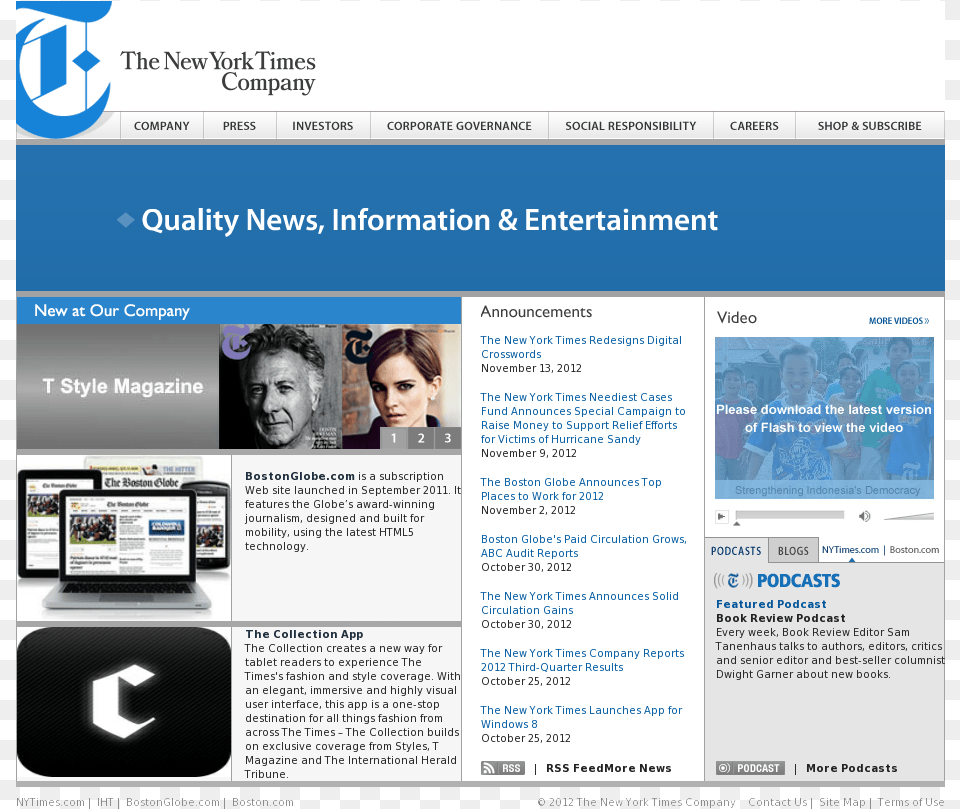 The New York Times Competitors Revenue And Employees Web Page, Webpage, File, Adult, Person Free Png Download