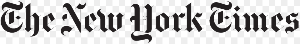 The New York Times Logo, Text, Handwriting Free Png Download