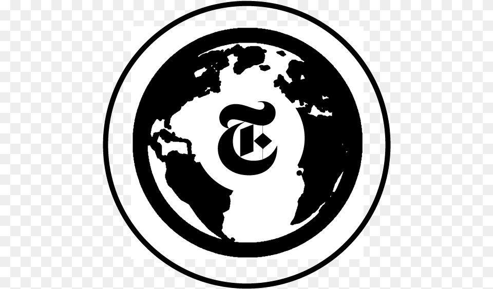 The New York Times Used To Be One Of A Handful Of National Green Globe Icon, Stencil Png Image