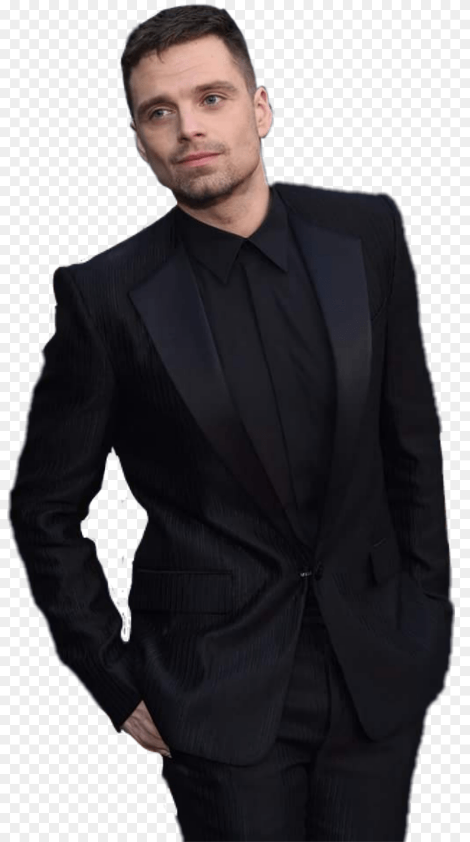 The Newest Bucky Barnes Stickers, Tuxedo, Clothing, Suit, Formal Wear Png