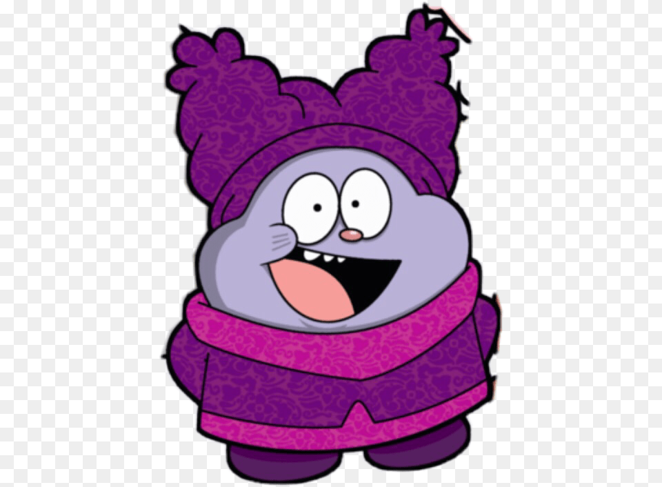 The Newest Chowder Stickers, Purple, Cartoon Free Transparent Png