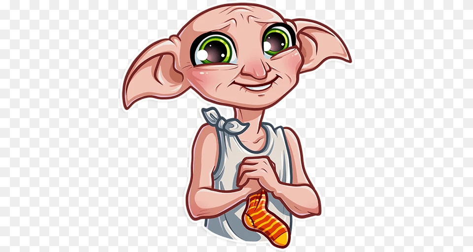 The Newest Dobby Stickers, Baby, Person, Face, Head Free Png
