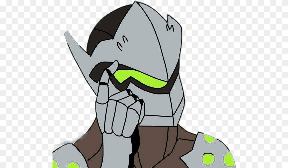 The Newest Genji Stickers, Clothing, Hat, Person, Body Part Free Transparent Png