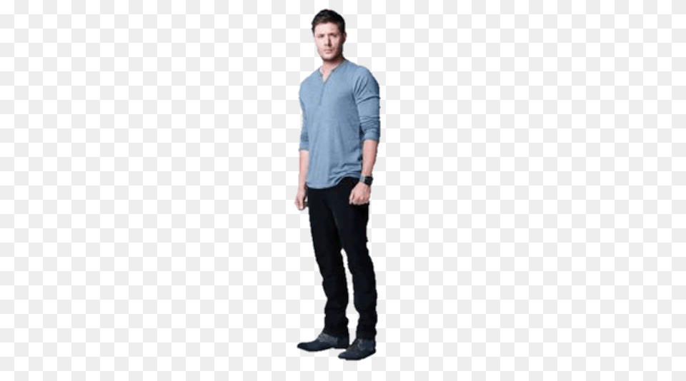 The Newest Jensenackles Stickers, Standing, Sleeve, Shirt, Person Png Image