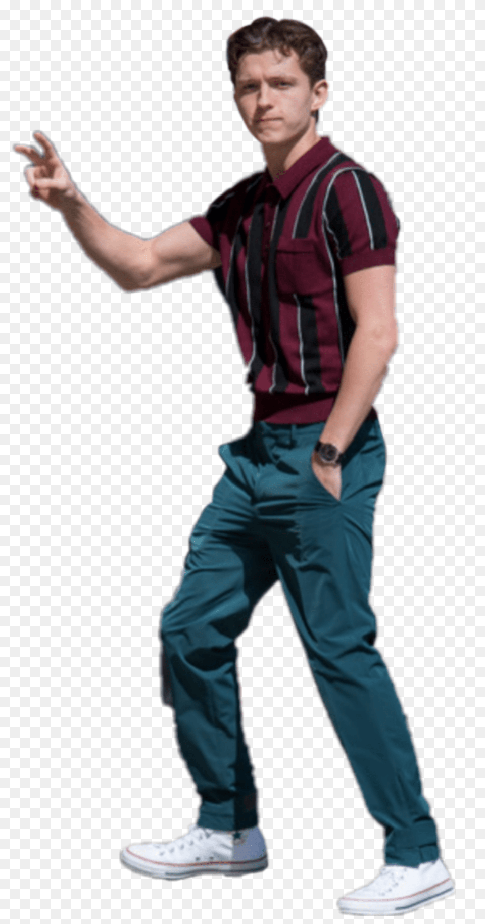 The Newest Peterparker Stickers, Clothing, Pants, Boy, Person Free Transparent Png