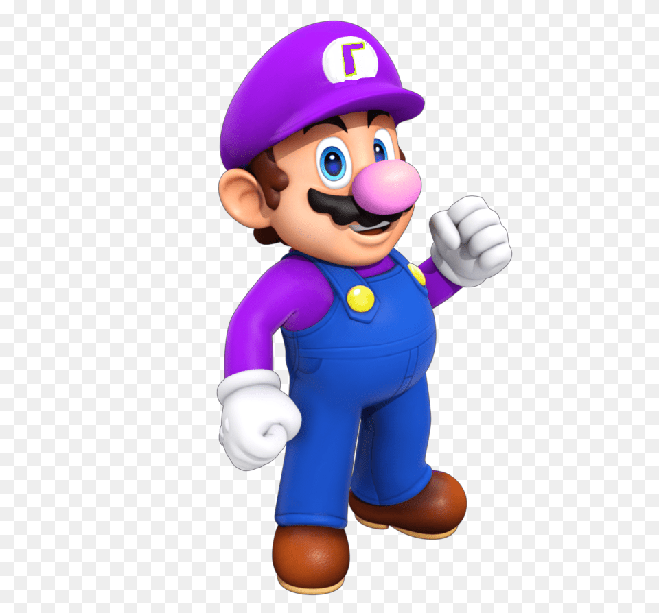 The Newest Waluigi Stickers, Baby, Person, Game, Super Mario Free Png