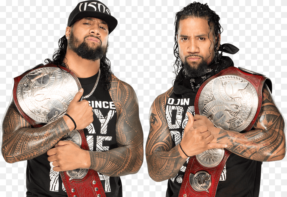 The Next Challengers At The Sd Tag Team Championship Usos Raw Tag Team Champions, Person, Skin, Tattoo, Adult Free Transparent Png