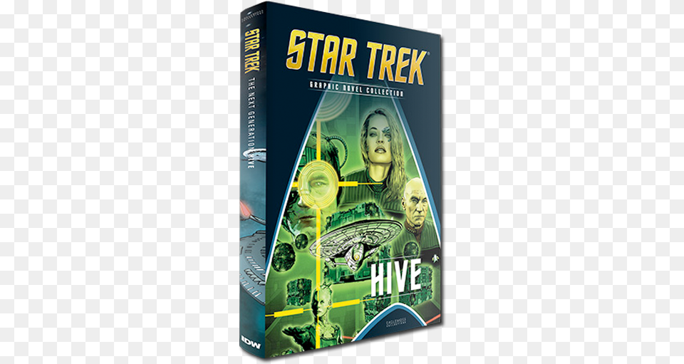 The Next Generation Hive Star Trek Graphic Novel Collection Countdown, Publication, Book, Person, Man Png Image