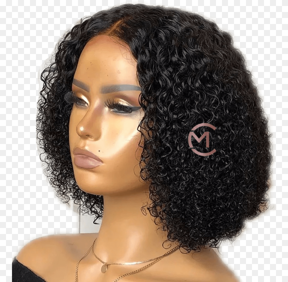 The Nicole Lace Wig Curl Mongolian Human Hair, Adult, Female, Person, Woman Png Image
