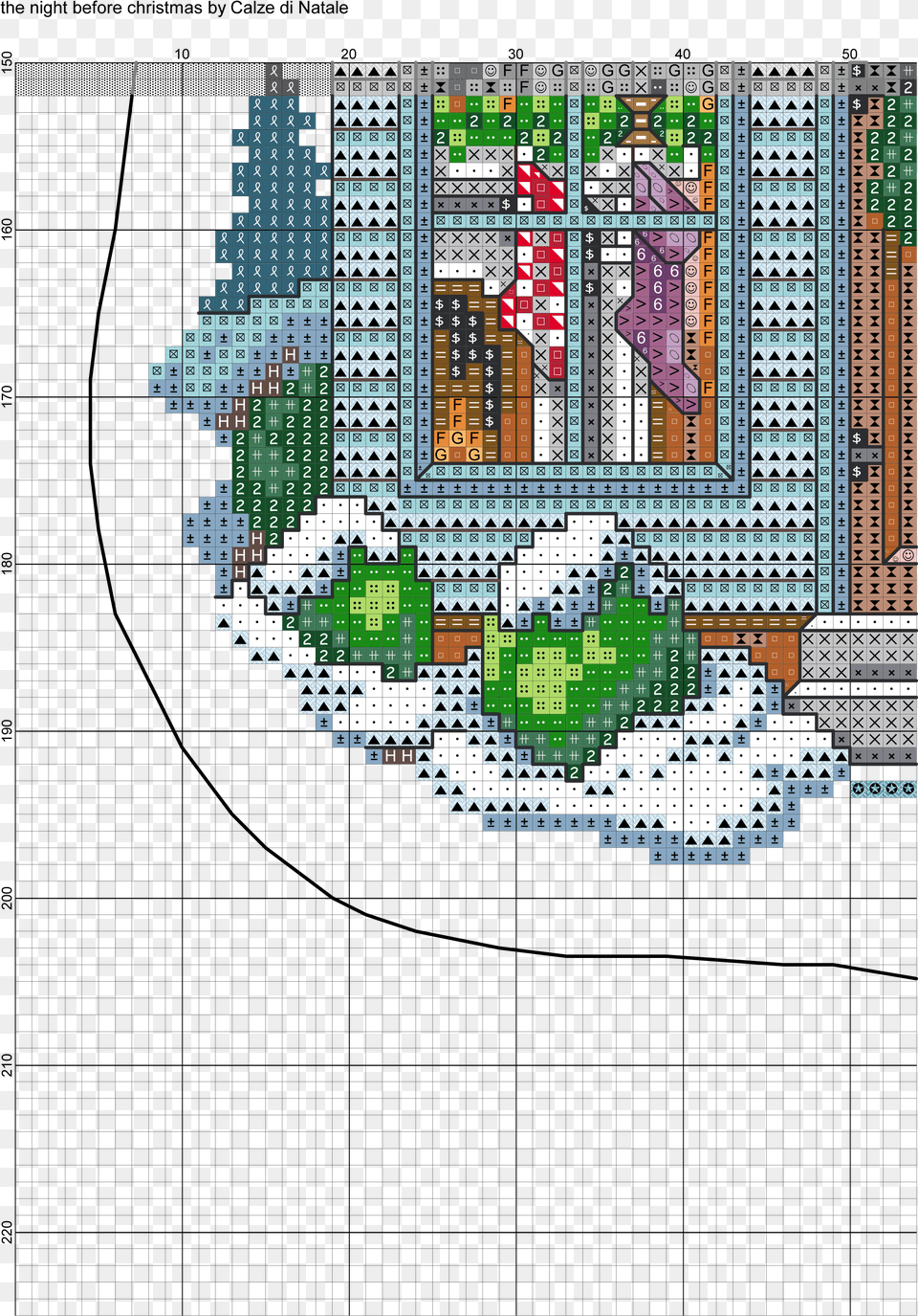 The Night Before Christmas 7 Cross Stitch Christmas Embroidery, Pattern, City, Art, Graphics Png