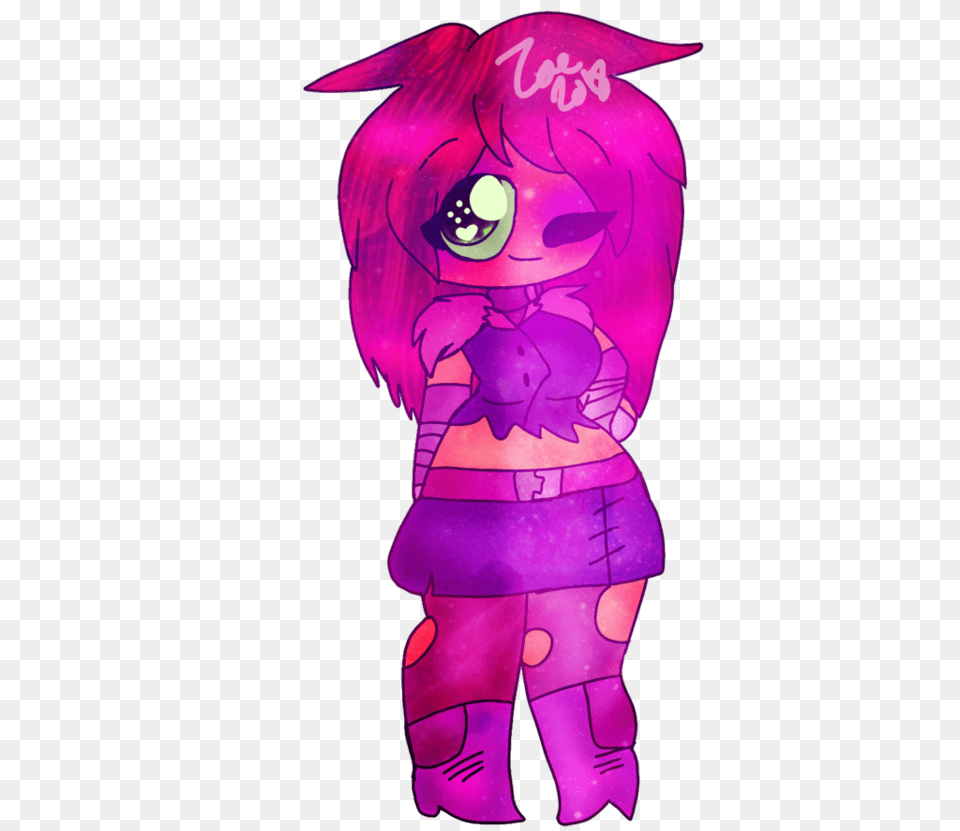 The Night Begins To Shine Starfire, Purple, Baby, Person, Cartoon Free Png