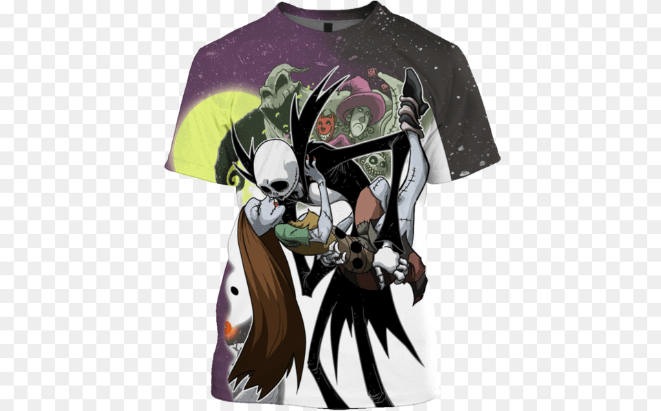 The Nightmare Before Christmas 3d Nightmare Before Harley Quinn, Book, Clothing, Comics, Publication Png