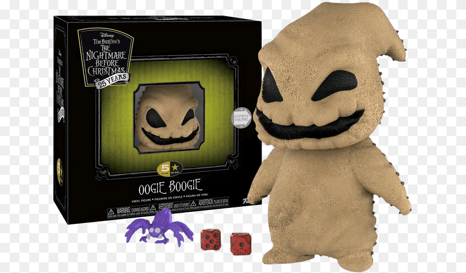 The Nightmare Before Christmas Funko Pop 5 Star Oogie Boogie, Plush, Toy, Teddy Bear Png Image