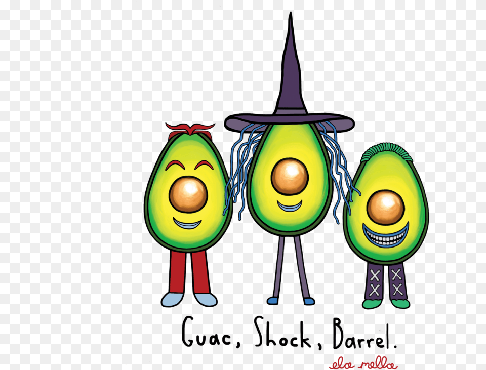 The Nightmare Before Christmas Guac Shock Barrel U2014 Ela Mella Witch Hat, Food, Fruit, Plant, Produce Png