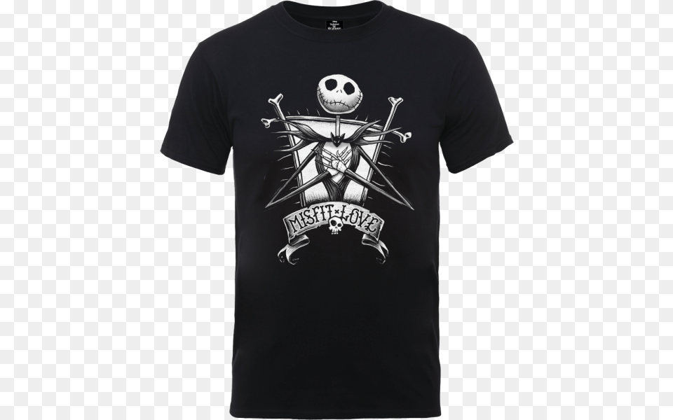 The Nightmare Before Christmas Jack Skellington Misfit Funny 30th Birthday Shirts, Clothing, T-shirt, Shirt, Ball Free Png Download