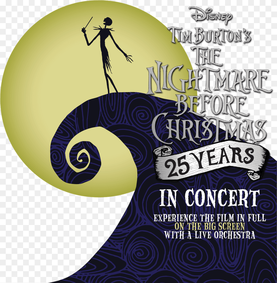 The Nightmare Before Christmas Nightmare Before Christmas Wembley Arena, Advertisement, Poster, Adult, Female Free Png