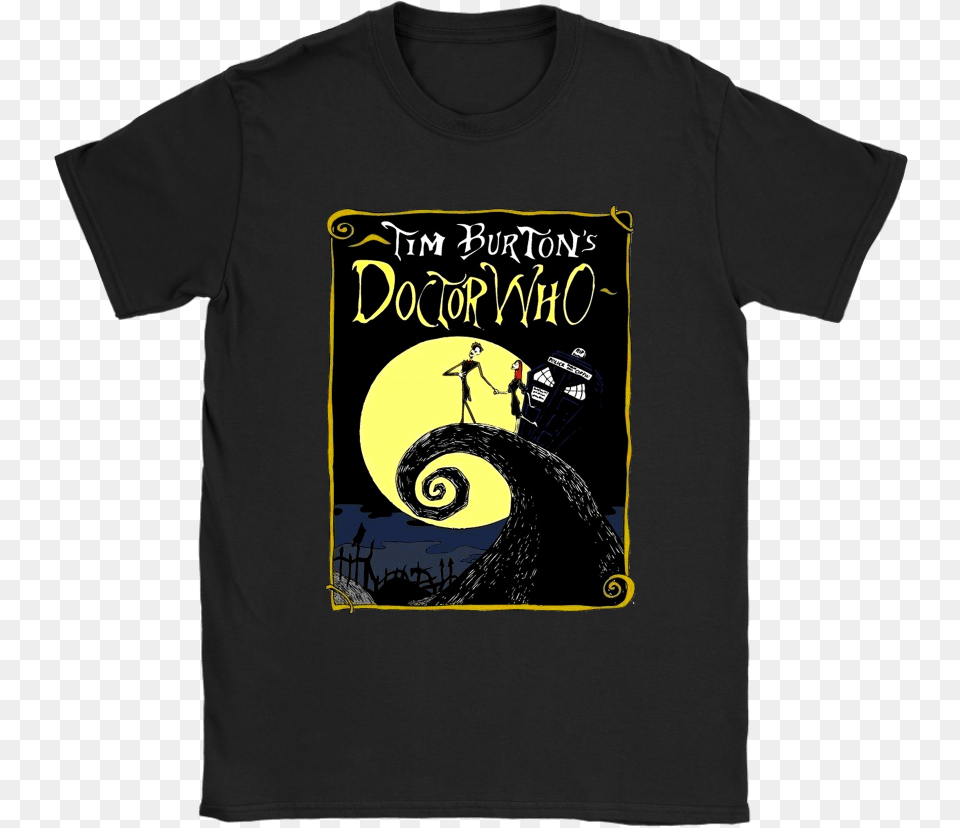 The Nightmare Before Christmas Tim Burton S Doctor Tim Burton Doctor Who T Shirt, Clothing, T-shirt, Person Free Transparent Png