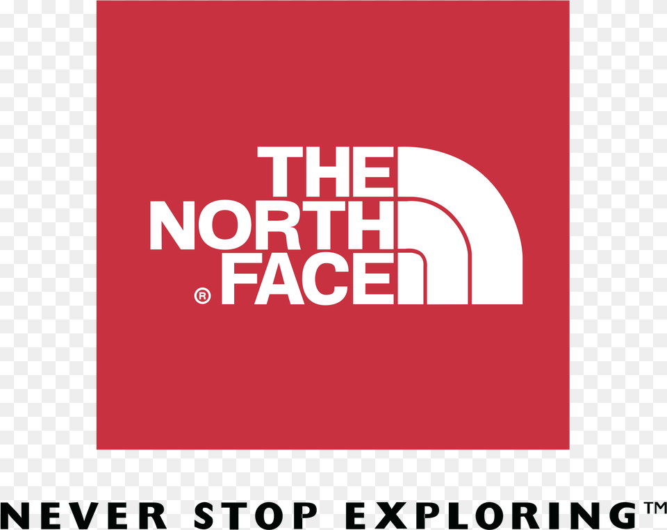 The North Face Logo Transparent North Face, Sticker, Advertisement, Poster, Text Png