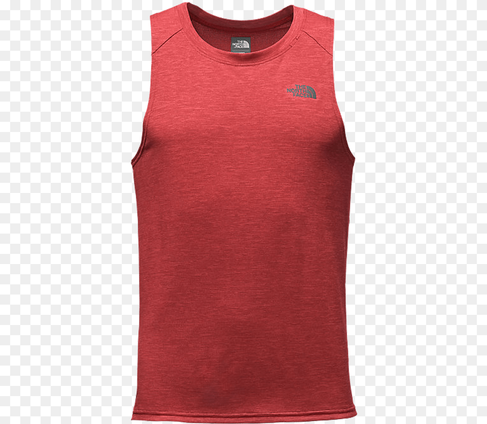 The North Face Men39s Ambition Tank Cardinal Red Heather Active Tank, Clothing, Tank Top, Undershirt Free Png Download