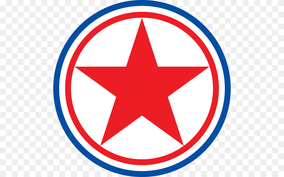 The North Korean Air Force Flag North Korea Flag Star, Star Symbol, Symbol, First Aid Png Image