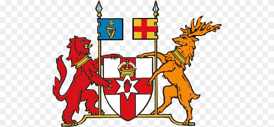 The Northern Ireland State Was Created By The Government Northern Ireland National Symbol, Emblem, Armor Png