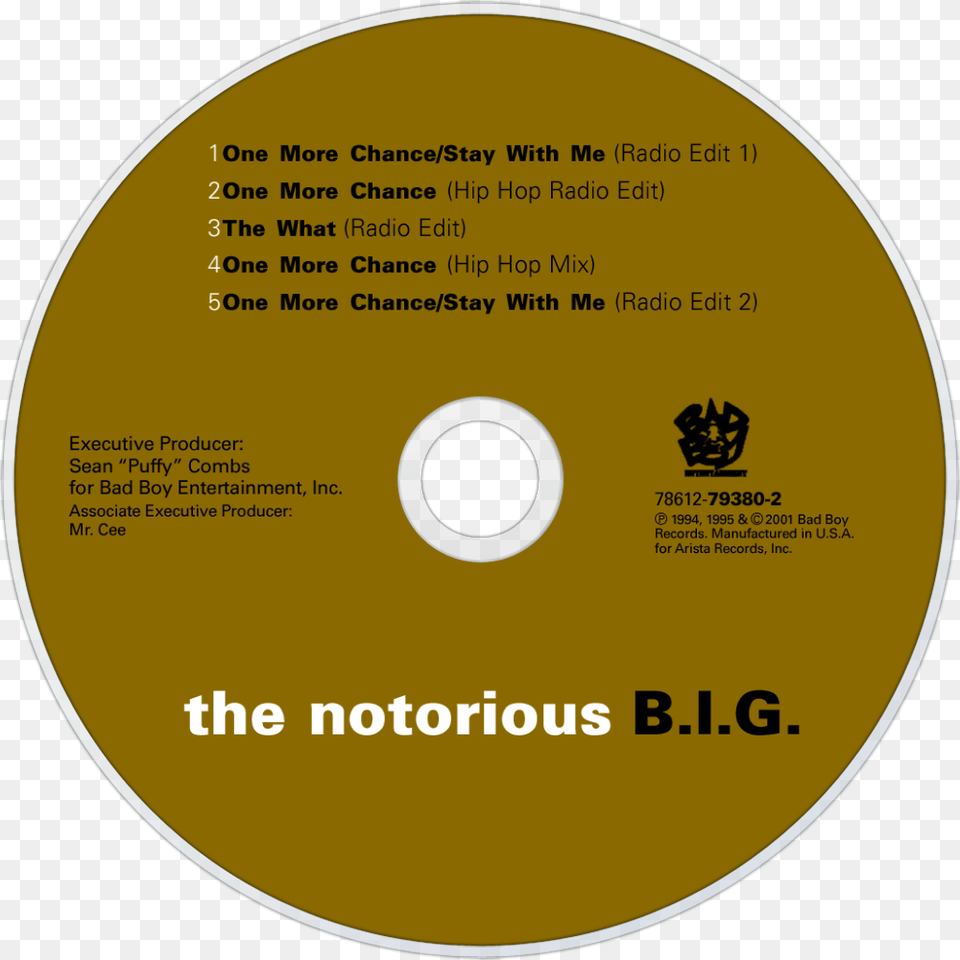 The Notorious B Cd, Disk, Dvd Png Image