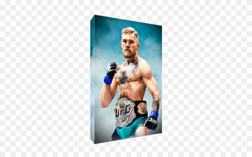 The Notorious Mma Champ Conor Mcgregor Poster Photo Painting, Person, Skin, Tattoo, Adult Png