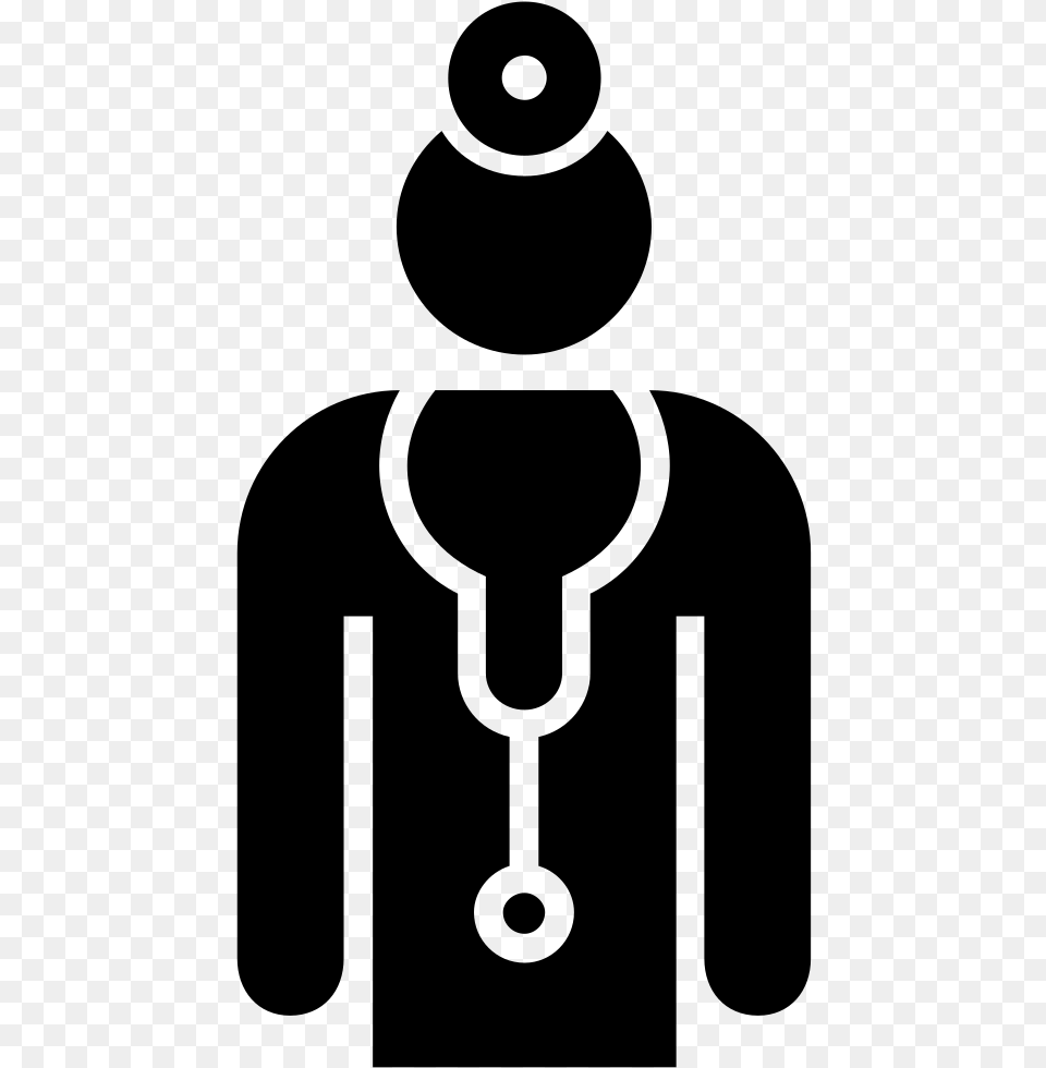 The Noun Project Black Doctor Icon, Gray Free Png