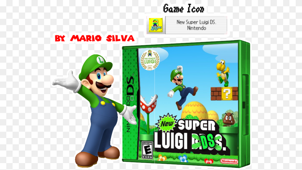 The Nsmb Hacking Domain New Super Luigi For Ds New Super Mario Bros Ds, Baby, Person, Game, Super Mario Png