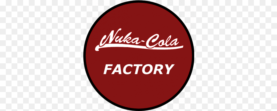 The Nuka Cola Factory Mods And Community Circle, Logo, Disk, Beverage, Coke Free Png